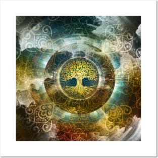 Tree of life energies Posters and Art